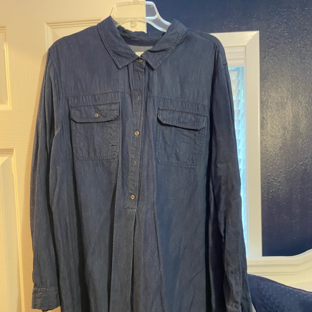 Denim dress